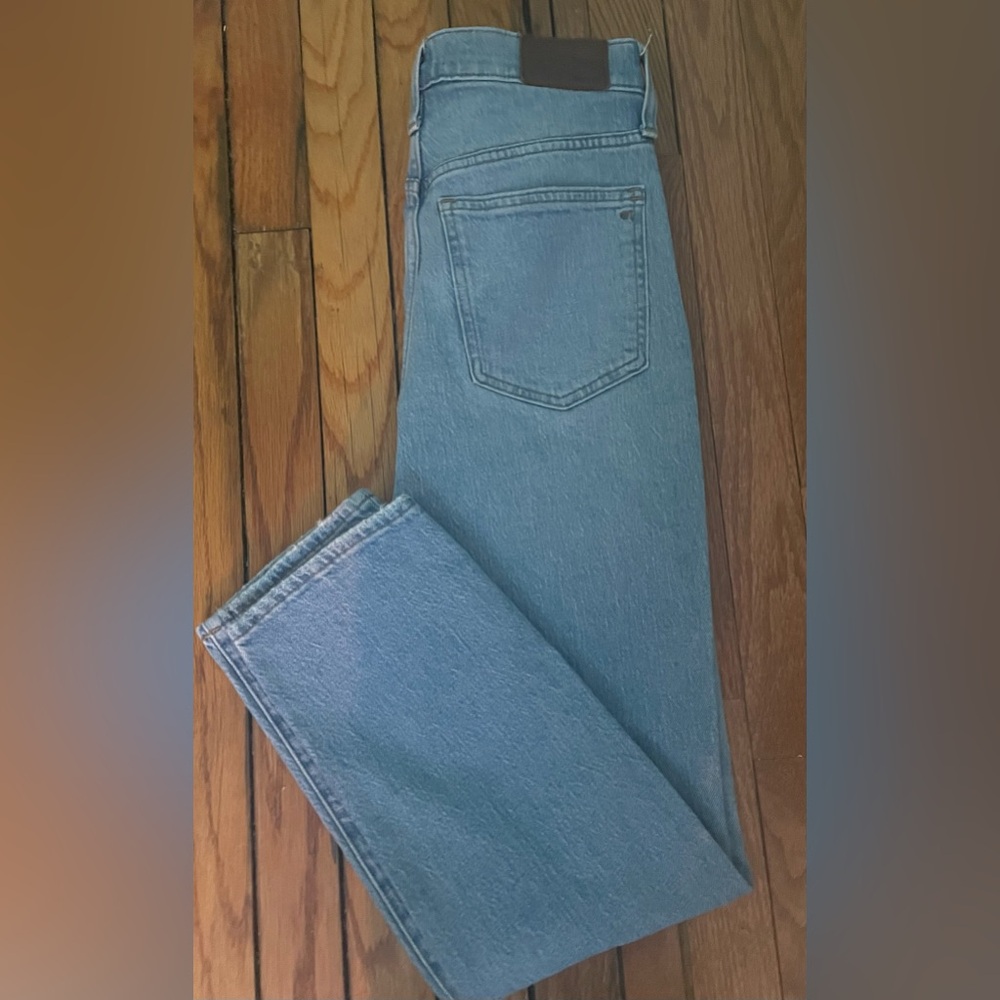 Madewell Light Blue Straight Leg Jeans